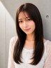 【ご新規様人気NO．1☆】美髪カット＋似合わせカラー＋艶コーティングTR