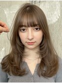 ミディアム/ロング/レイヤーカット/顔周り/10代20代30代/表参道