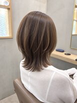 ノール 国分寺(Norl) くびれレイヤー×外ハネスタイル