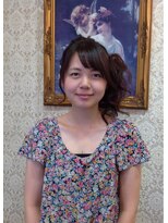 アフロディーテ 明石台店(Aphrodite) 華やかサイドアップ