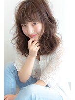 ケーツーナゴヤ(K two NAGOYA) 《K-two栄・矢場町》小顔厚めバングふわミディ♪by斎藤
