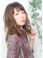 ネオリーブクレア 綱島店(Neolive Krea)&nbsp;シースルーバング　ハイライト　ロブ　ミディアム