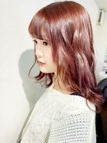 エアリー ヘアーデザイン(airly hair design) [airly]ピンクとボルドー