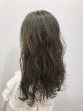 テラスヘア 新潟駅南(TERRACE hair) オリーブグレージュ(ブリーチなし)
