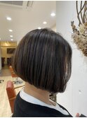 前下がりボブ