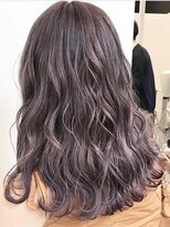 ケアリー 武蔵小杉(Carelly) 前髪かき上げイメチェンイヤリングカラーラベンダーカラーくびれ