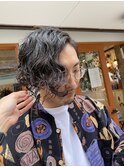 メンズボブパーマ