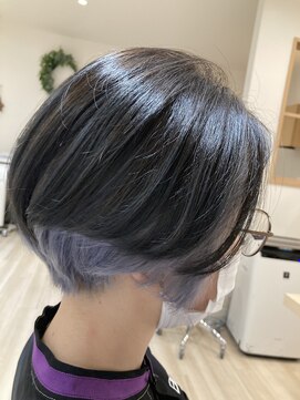 マリーナヘアー(marina hair) ハイトーン　ショートボブ