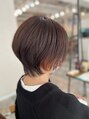 リノカヒリ(Lino kahili) くびれショートピンクイヤリングカラさり気なく楽しめます