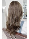 ナチュラルベージュハイライト