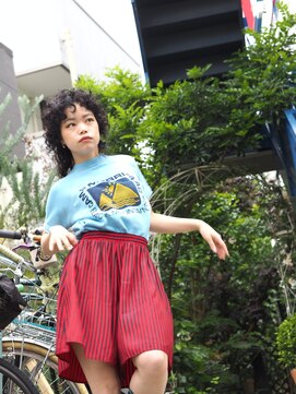 リブロ 三軒茶屋(LIBRO) カジュアル系×ウェーブウルフ