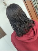 コテ巻き風パーマ