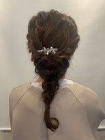 六本木美容室 西麻布店 ヘアセット◎編みおろし