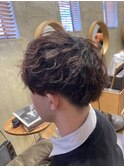 くせ毛風パーマ