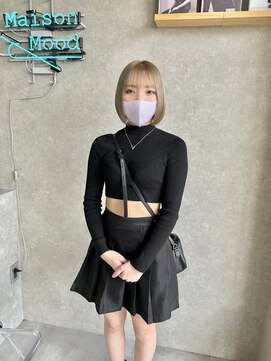 ムード カナザワ(mood kanazawa) ＃ブリーチ＃ケアブリーチ＃ハイライト＃ダブルカラー