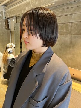 ハマモト 伸ばしかけレイヤーボブ