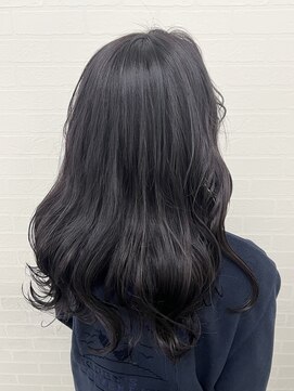 アールプラスヘアサロン(ar+ hair salon) ラベンダーグレージュ　ブリーチなし