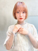 レニーバイエース(LANY by ACE)&nbsp;【LANY 横浜】ピンクブラウン×ボブレイヤー