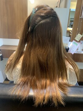 ジャム オードリー(Jam Audrey) 変革酸性ストレート(縮毛矯正)×ハイトーン