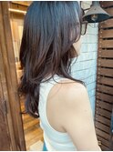 ミディアムレイヤー_アンバーカラー_レイヤー