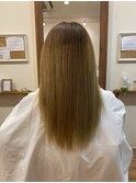 髪質改善ストレート