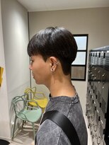 ステージ(STAGE)&nbsp;ダウンパーマ　韓国メンズヘア　シースルーマッシュ