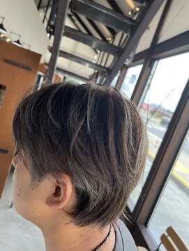 リドル ヘアー 駒生店(Riddle HAIR) ハイライト×ウルフスタイル