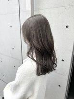 ディジョン(Dijon)&nbsp;韓国顔まわりレイヤーカットグレージュオリーブベージュブラウン