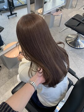 ペレ 梅田(PELE) 黒髪/ボブルフ/ネビージュ/小顔/ワンレン/梅田/髪質改善/前髪