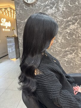 ラピス 大阪アメ村店(Lapis) 学生、就活におすすめ最強黒【フェイクブラック】