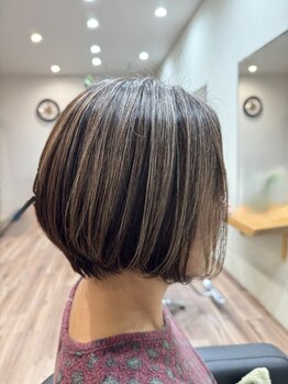 ハルリ(HaRuRy)の写真/白髪染めをしないと染まらない…という概念を覆す！白髪"ぼかし、活かす"事でもっとおしゃれが楽しめる！