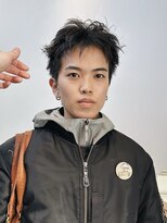 =メンズボブ/スパイキーショート/ニュアンスパーマ／MEN’S HAIR