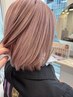 カット+全体ケアブリーチダブルカラー（プレミアムカラー）+オージュア5step