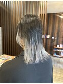 ウルフ×インナーシルバーカラー〔西尾〕