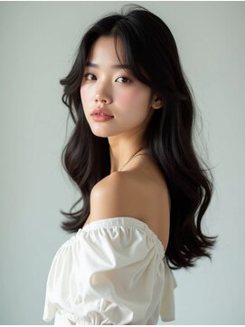 モードケイズ 調布店(MODE K's) 韓国くびれヘア_調布ミニウルフチェリーブラウン似合わせカット