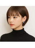 ＊丸みショート＊