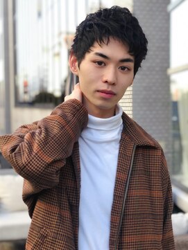 ヴィヴィ(VIVIE) サーフカールツーブロック刈り上げビジネスアップバングショート