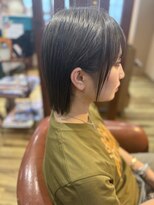 ヘアー キューブ フィール 都町店(hair cube feel)&nbsp;オリーブカラー