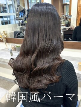 アミー 池袋(Ammy) コテ巻き風パーマ /韓国風パーマ/デジタルパーマ/レイヤーカット