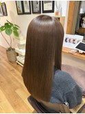メテオカラーで極上ツヤ髪☆ロングレイヤースタイル