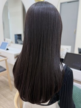 セイドット リー(Say. Ree) Say.ローズブラウンダークレッドコーラルオレンジロングレイヤー