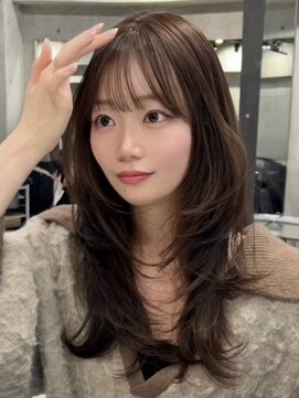 ヨロ 渋谷(YOLO) 韓国ヘアーハッシュカットレイヤーカットハイライトカラー