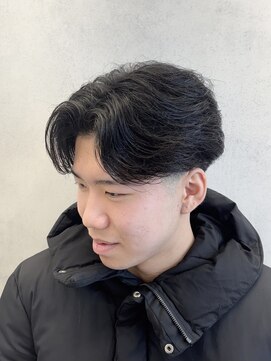 ルースト 西院店(ROOST) MEN’S HAIR/ツイストスパイラル/フェザーパーマ/西院眉毛CUT