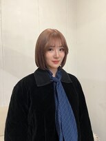 アオゾラヘアーカミノウラ(AOZORA HAIR kaminoura) ピンクベージュ