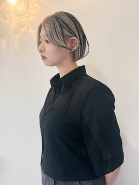 ギグス 栄店(gigs) ボブ/デザインカラー/ダブルカラー/似合わせ/レイヤーボブ/栄