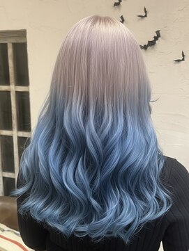 ベル 表参道Terrace(Belle) グラデーションカラー/アンブレラカラー/水色カラー/ハイトーン