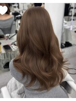アマトウキョウスマートサロン(AMA TOKYO×Smart Salon)&nbsp;韓国スタイル/ナチュラルくびれヘア_くびれ巻き_透明感カラー