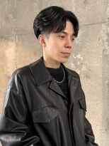 オルカ(ORCA)&nbsp;ニュアンスパーマ　センターパート　毛流れ　新宿　南川聖華