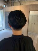 ビジネス/カジュアル対応◎スッキリ爽やかな清潔感黒髪ショート