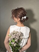 エストレーラ(estrela)&nbsp;『estrela』大人愛されゆるふわアップスタイル